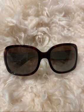 Ralph Lauren Women's Tortoiseshell Frame Sunglasses with Brown Lenses